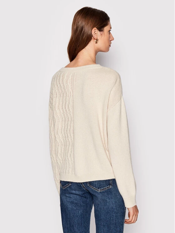 Καλύτερη πώληση ???? Marella Γυναίκες Πουλόβερ Pina 33661127 Μπεζ Regular Fit ???? 3 Καλύτερη πώληση ???? Marella Γυναίκες Πουλόβερ Pina 33661127 Μπεζ Regular Fit ???? - Image 3