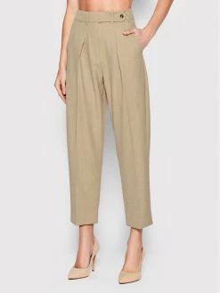 Flash Sale ???? Marella Γυναίκες Παντελόνια Chinos Παντελόνι Chino Fantino 31362028 Μπεζ Regular Fit ????