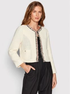 Εξοδος ⌛ Marella Γυναίκες Σακάκια & Μπλέιζερ Μπλέιζερ Atlanta 30460628 Λευκό Regular Fit ????