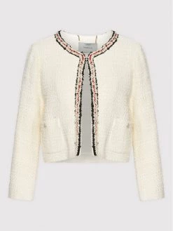 Εξοδος ⌛ Marella Γυναίκες Σακάκια & Μπλέιζερ Μπλέιζερ Atlanta 30460628 Λευκό Regular Fit ???? -Marella Κατάστημα unnamed file 1926