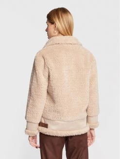 Το φθηνότερο ???? Marella Γυναίκες Γούνες & Πανωφόρια από προβιά Δέρμα προβάτου Rebbio 34560426 Μπεζ Regular Fit ✨ -Marella Κατάστημα unnamed file 196