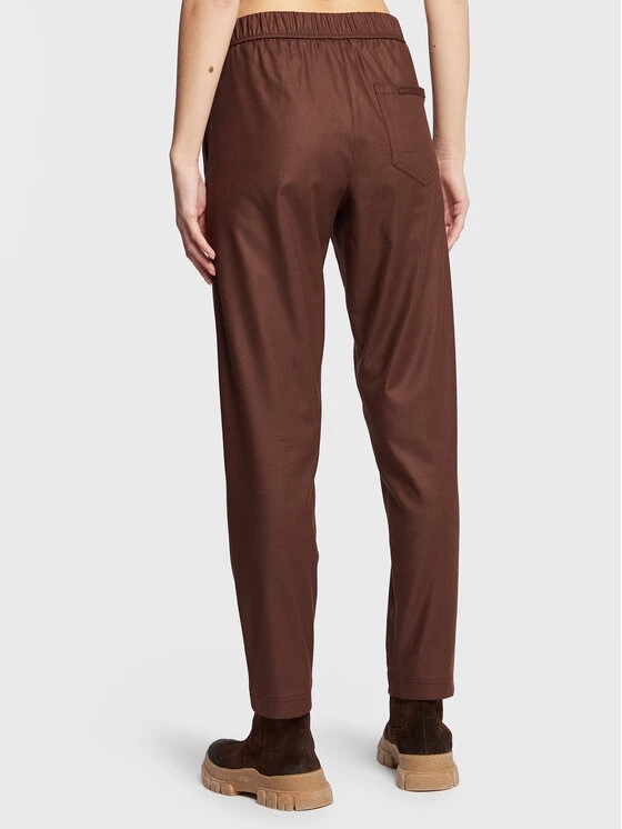 Φτηνός ???? Marella Γυναίκες Υφασμάτινα Παντελόνια Παντελόνι υφασμάτινο Mastro 31360829 Καφέ Regular Fit ???? 3 Φτηνός ???? Marella Γυναίκες Υφασμάτινα Παντελόνια Παντελόνι υφασμάτινο Mastro 31360829 Καφέ Regular Fit ???? - Image 3