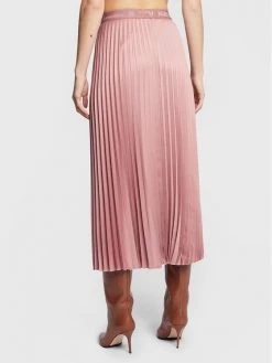 ΧΟΝΔΡΙΚΟ ΕΜΠΟΡΙΟ ⭐ Marella Γυναίκες Midi Πλισέ φούστα Domino 31060229 Ροζ Regular Fit ???? -Marella Κατάστημα unnamed file 2108