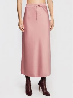 Τοπ 10 ???? Marella Γυναίκες Φούστα Midi 31060129 Ροζ Regular Fit ????