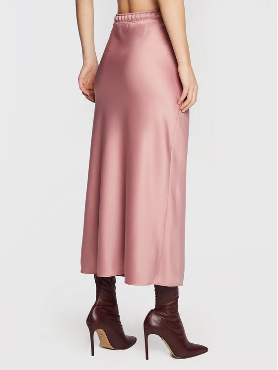 Τοπ 10 ???? Marella Γυναίκες Φούστα Midi 31060129 Ροζ Regular Fit ???? 3 Τοπ 10 ???? Marella Γυναίκες Φούστα Midi 31060129 Ροζ Regular Fit ???? - Image 3