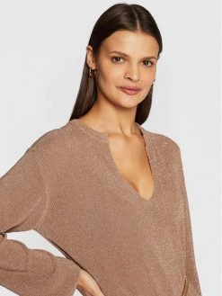 ΧΟΝΔΡΙΚΟ ΕΜΠΟΡΙΟ ???? Marella Γυναίκες Πλεκτά Φορέματα Φόρεμα υφασμάτινο Nadir 33260227 Καφέ Regular Fit ⌛ -Marella Κατάστημα unnamed file 213