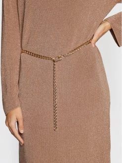 ΧΟΝΔΡΙΚΟ ΕΜΠΟΡΙΟ ???? Marella Γυναίκες Πλεκτά Φορέματα Φόρεμα υφασμάτινο Nadir 33260227 Καφέ Regular Fit ⌛ -Marella Κατάστημα unnamed file 214