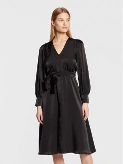 Flash Sale ???? Marella Γυναίκες Κοκτέιλ Φορέματα Φόρεμα κοκτέιλ Dula 32260926 Μαύρο Regular Fit ????