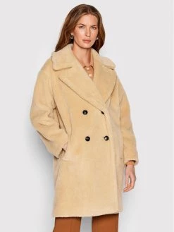 Προϋπολογισμός ???? Marella Γυναίκες Γούνες & Πανωφόρια από προβιά Δέρμα προβάτου Osanna 39060328 Μπεζ Regular Fit ????