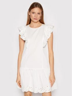 Πολύ καλή προσφορά ???? Marella Γυναίκες Καλοκαιρινά Φορέματα Φόρεμα καλοκαιρινό Eva 32210521 Λευκό Regular Fit ????