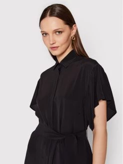 Flash Sale ???? Marella Γυναίκες Φορέματα σε Στυλ Πουκάμισο & Σεμιζιέ Φόρεμα καθημερινό Ernina 32211121 Μαύρο Regular Fit ⌛ -Marella Κατάστημα unnamed file 2232