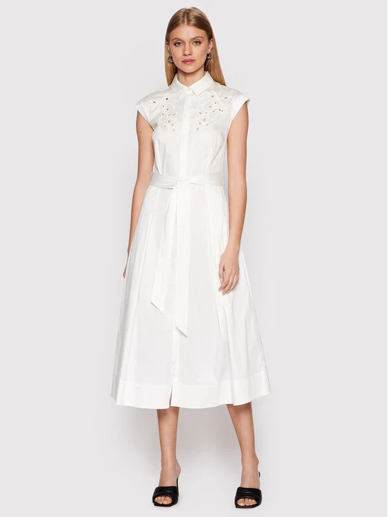 Ολοκαίνουργιο ❤️ Marella Γυναίκες Καθημερινά Φορέματα Φόρεμα καθημερινό Bosso 32210321 Λευκό Regular Fit ???? 1 Ολοκαίνουργιο ❤️ Marella Γυναίκες Καθημερινά Φορέματα Φόρεμα καθημερινό Bosso 32210321 Λευκό Regular Fit ????