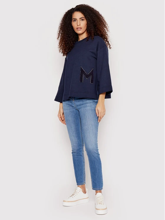 Πολύ καλή προσφορά ???? Marella Γυναίκες Μπλούζες Χωρίς Φερμουάρ Μπλούζα Fariseo 39210524 Σκούρο μπλε Relaxed Fit ???? 2 Πολύ καλή προσφορά ???? Marella Γυναίκες Μπλούζες Χωρίς Φερμουάρ Μπλούζα Fariseo 39210524 Σκούρο μπλε Relaxed Fit ???? - Image 2