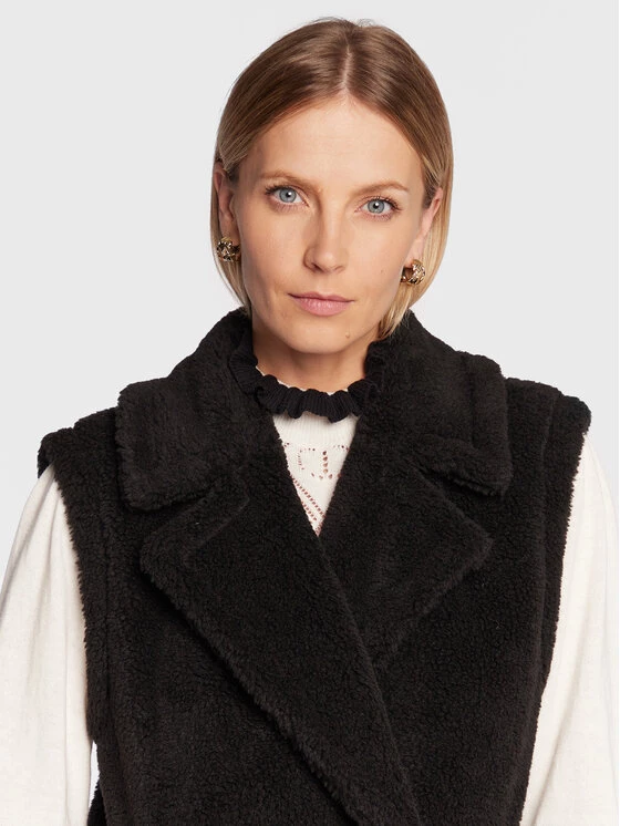 Πολύ καλή προσφορά ???? Marella Γυναίκες Γιλέκα Γιλέκο Shaila 39060528 Μαύρο Regular Fit ???? 4 Πολύ καλή προσφορά ???? Marella Γυναίκες Γιλέκα Γιλέκο Shaila 39060528 Μαύρο Regular Fit ???? - Image 4