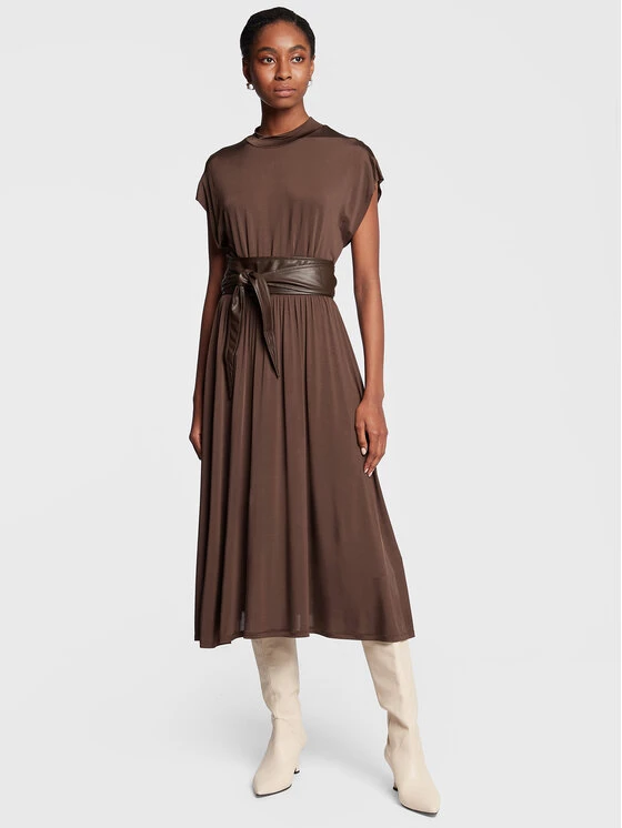 Προϋπολογισμός ???? Marella Γυναίκες Καθημερινά Φορέματα Φόρεμα καθημερινό Pagoda 36260327 Καφέ Regular Fit ⭐ 1 Προϋπολογισμός ???? Marella Γυναίκες Καθημερινά Φορέματα Φόρεμα καθημερινό Pagoda 36260327 Καφέ Regular Fit ⭐