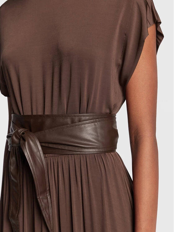 Προϋπολογισμός ???? Marella Γυναίκες Καθημερινά Φορέματα Φόρεμα καθημερινό Pagoda 36260327 Καφέ Regular Fit ⭐ 5 Προϋπολογισμός ???? Marella Γυναίκες Καθημερινά Φορέματα Φόρεμα καθημερινό Pagoda 36260327 Καφέ Regular Fit ⭐ - Image 5