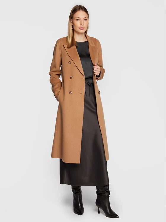 Συμφωνίες ✔️ Marella Γυναίκες Μεταβατικά Παλτά Μάλλινο παλτό Offerta 30160128 Καφέ Regular Fit ❤️ 2 Συμφωνίες ✔️ Marella Γυναίκες Μεταβατικά Παλτά Μάλλινο παλτό Offerta 30160128 Καφέ Regular Fit ❤️ - Image 2