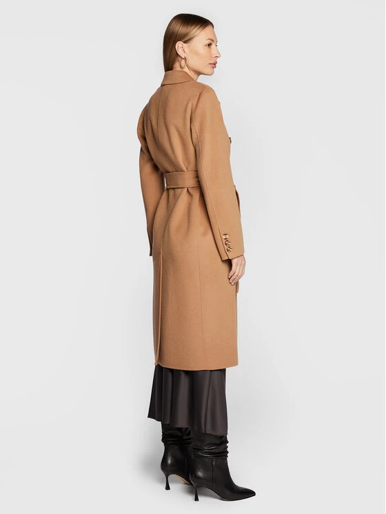 Συμφωνίες ✔️ Marella Γυναίκες Μεταβατικά Παλτά Μάλλινο παλτό Offerta 30160128 Καφέ Regular Fit ❤️ 3 Συμφωνίες ✔️ Marella Γυναίκες Μεταβατικά Παλτά Μάλλινο παλτό Offerta 30160128 Καφέ Regular Fit ❤️ - Image 3