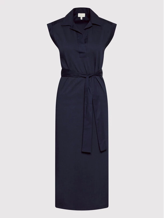 Ολοκαίνουργιο ???? Marella Γυναίκες Καθημερινά Φορέματα Φόρεμα καθημερινό Bagdad 36210525 Σκούρο μπλε Regular Fit ✔️ 5 Ολοκαίνουργιο ???? Marella Γυναίκες Καθημερινά Φορέματα Φόρεμα καθημερινό Bagdad 36210525 Σκούρο μπλε Regular Fit ✔️ - Image 5