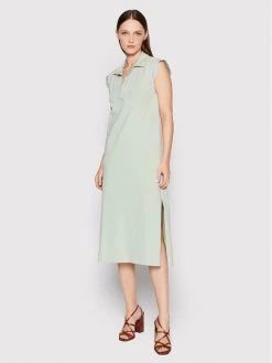 Τοπ 10 ❤️ Marella Γυναίκες Καθημερινά Φορέματα Φόρεμα καθημερινό Bagdad 36210525 Πράσινο Regular Fit ????