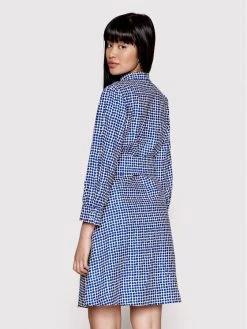 Νέος ???? Marella Γυναίκες Φορέματα σε Στυλ Πουκάμισο & Σεμιζιέ Φόρεμα πουκάμισο Cuscino 32213422 Μπλε Regular Fit ???? -Marella Κατάστημα unnamed file 2525