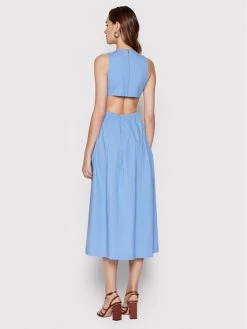 Flash Sale ???? Marella Γυναίκες Καλοκαιρινά Φορέματα Φόρεμα καλοκαιρινό Editor 32212722 Μπλε Regular Fit ???? -Marella Κατάστημα unnamed file 2530