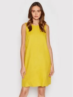 Συμφωνίες ???? Marella Γυναίκες Καλοκαιρινά Φορέματα Φόρεμα καλοκαιρινό Yak 32213022 Κίτρινο Regular Fit ????