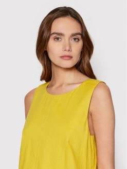 Συμφωνίες ???? Marella Γυναίκες Καλοκαιρινά Φορέματα Φόρεμα καλοκαιρινό Yak 32213022 Κίτρινο Regular Fit ???? -Marella Κατάστημα unnamed file 2536