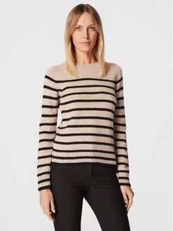 Εξοδος ???? Marella Γυναίκες Πουλόβερ Opale 33661028 Μπεζ Regular Fit ????