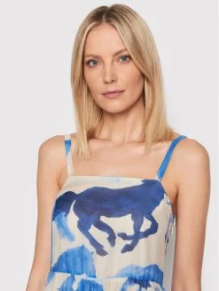 Flash Sale ✨ Marella Γυναίκες Καλοκαιρινά Φορέματα Φόρεμα καλοκαιρινό Asterix 32212222 Μπλε Regular Fit ✔️ -Marella Κατάστημα unnamed file 2552