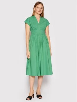 Εκπτωση ???? Marella Γυναίκες Καθημερινά Φορέματα Φόρεμα καθημερινό Bobbio 32211522 Πράσινο Regular Fit ????