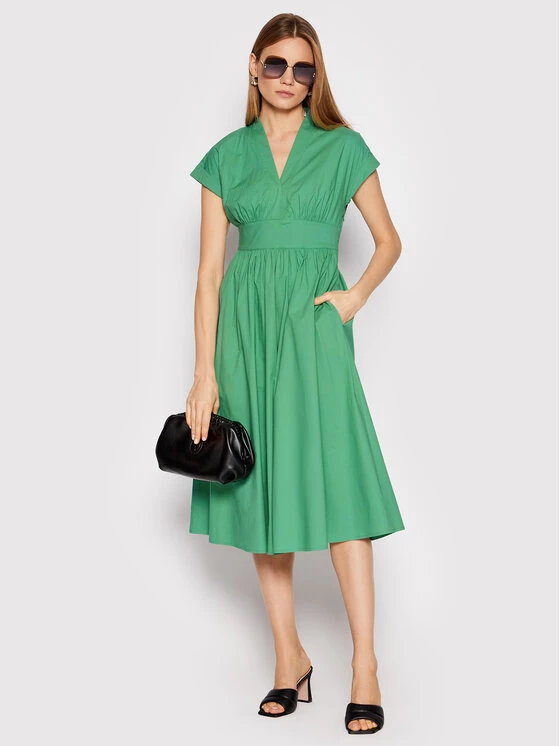 Εκπτωση ???? Marella Γυναίκες Καθημερινά Φορέματα Φόρεμα καθημερινό Bobbio 32211522 Πράσινο Regular Fit ???? 2 Εκπτωση ???? Marella Γυναίκες Καθημερινά Φορέματα Φόρεμα καθημερινό Bobbio 32211522 Πράσινο Regular Fit ???? - Image 2