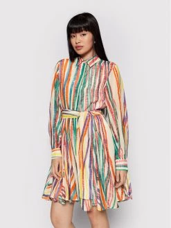 Τοπ 10 ???? Marella Γυναίκες Φορέματα σε Στυλ Πουκάμισο & Σεμιζιέ Φόρεμα πουκάμισο Fungo 32212022 Έγχρωμο Relaxed Fit ????