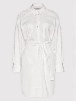 Πολύ καλή προσφορά ???? Marella Γυναίκες Φορέματα σε Στυλ Πουκάμισο & Σεμιζιέ Φόρεμα πουκάμισο Vigna 32210125 Λευκό Regular Fit ???? -Marella Κατάστημα unnamed file 2589