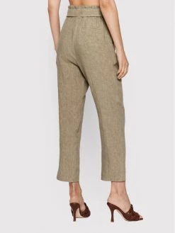 Εκπτωση ???? Marella Γυναίκες Υφασμάτινα Παντελόνια Παντελόνι υφασμάτινο Negrar 31312322 Καφέ Carrot Fit ✔️ -Marella Κατάστημα unnamed file 2602