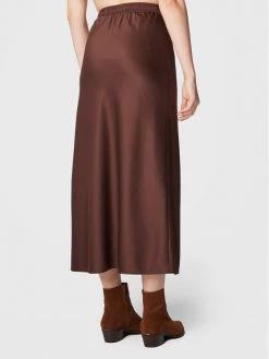 Αγορά ✨ Marella Γυναίκες Φούστα Midi Crema 31060129 Καφέ Regular Fit ???? -Marella Κατάστημα unnamed file 261