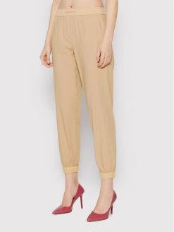Εκπτωση ???? Marella Γυναίκες Υφασμάτινα Παντελόνια Παντελόνι υφασμάτινο Ettore 31310825 Μπεζ Regular Fit ????