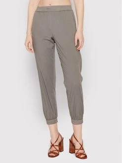 Κουπόνι ✔️ Marella Γυναίκες Υφασμάτινα Παντελόνια Παντελόνι υφασμάτινο Ettore 31310825 Γκρι Regular Fit ????