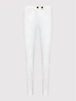 Προϋπολογισμός ???? Marella Γυναίκες Παντελόνια Chinos Παντελόνι Chino Opunzia 31310622 Λευκό Slim Fit ⌛ -Marella Κατάστημα unnamed file 2633