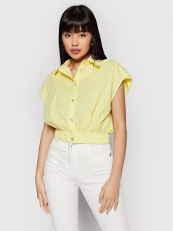 Συμφωνίες ???? Marella Γυναίκες Casual Πουκάμισα Πουκάμισο Giudea 31110225 Κίτρινο Relaxed Fit ????