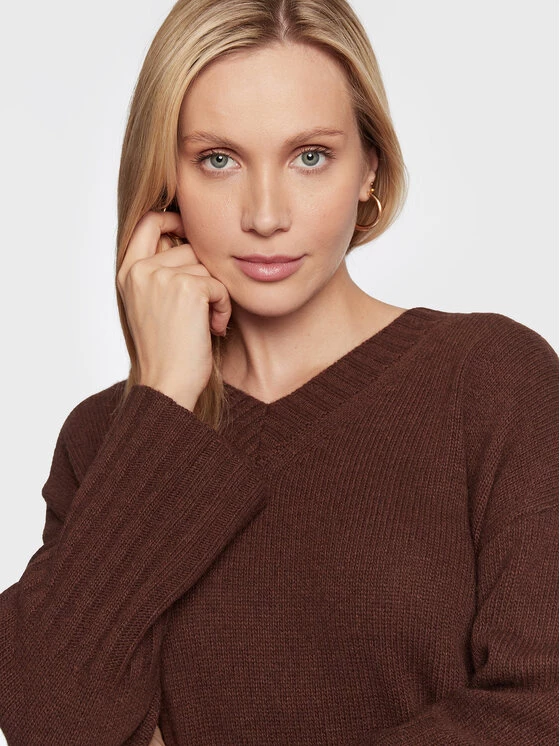 Best Pirce ???? Marella Γυναίκες Πουλόβερ Ian 33661929 Καφέ Regular Fit ???? 4 Best Pirce ???? Marella Γυναίκες Πουλόβερ Ian 33661929 Καφέ Regular Fit ???? - Image 4