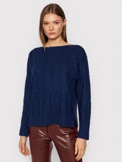 Καλύτερη πώληση ???? Marella Γυναίκες Πουλόβερ Chianti 33662717 Σκούρο μπλε Regular Fit ????