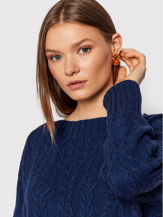 Καλύτερη πώληση ???? Marella Γυναίκες Πουλόβερ Chianti 33662717 Σκούρο μπλε Regular Fit ???? 4 Καλύτερη πώληση ???? Marella Γυναίκες Πουλόβερ Chianti 33662717 Σκούρο μπλε Regular Fit ???? - Image 4