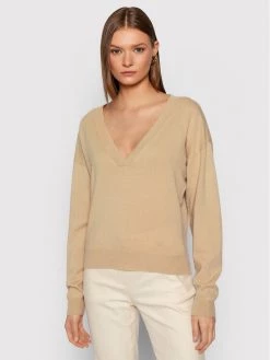 Ολοκαίνουργιο ???? Marella Γυναίκες Πουλόβερ Colore 33662018 Μπεζ Regular Fit ✔️