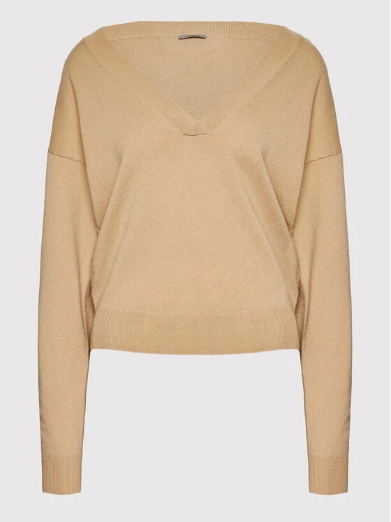 Ολοκαίνουργιο ???? Marella Γυναίκες Πουλόβερ Colore 33662018 Μπεζ Regular Fit ✔️ 5 Ολοκαίνουργιο ???? Marella Γυναίκες Πουλόβερ Colore 33662018 Μπεζ Regular Fit ✔️ - Image 5