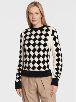 ΧΟΝΔΡΙΚΟ ΕΜΠΟΡΙΟ ???? Marella Γυναίκες Πουλόβερ Abisso 33661228 Λευκό Regular Fit ✔️