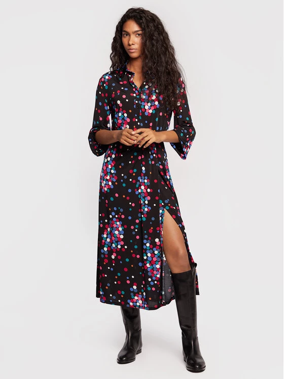 Συμφωνίες ⌛ Marella Γυναίκες Καθημερινά Φορέματα Φόρεμα καθημερινό Gerico 36260428 Μαύρο Regular Fit ???? 2 Συμφωνίες ⌛ Marella Γυναίκες Καθημερινά Φορέματα Φόρεμα καθημερινό Gerico 36260428 Μαύρο Regular Fit ???? - Image 2