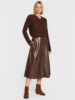 Νέος ???? Marella Γυναίκες Πουλόβερ Colla 33660829 Καφέ Relaxed Fit ???? -Marella Κατάστημα unnamed file 325