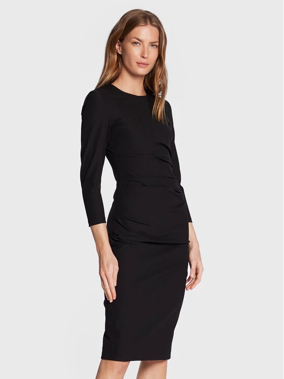 Κουπόνι ❤️ Marella Γυναίκες Καθημερινά Φορέματα Φόρεμα καθημερινό Iguana 32261628 Μαύρο Slim Fit ???? 1 Κουπόνι ❤️ Marella Γυναίκες Καθημερινά Φορέματα Φόρεμα καθημερινό Iguana 32261628 Μαύρο Slim Fit ????