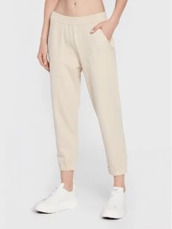 Φτηνός ???? Marella Γυναίκες Παντελόνια Φόρμας Παντελόνι φόρμας Nombre 37860827200 Μπεζ Relaxed Fit ✨